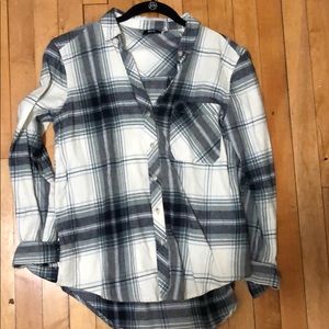 Urban outfitters blue flannel
